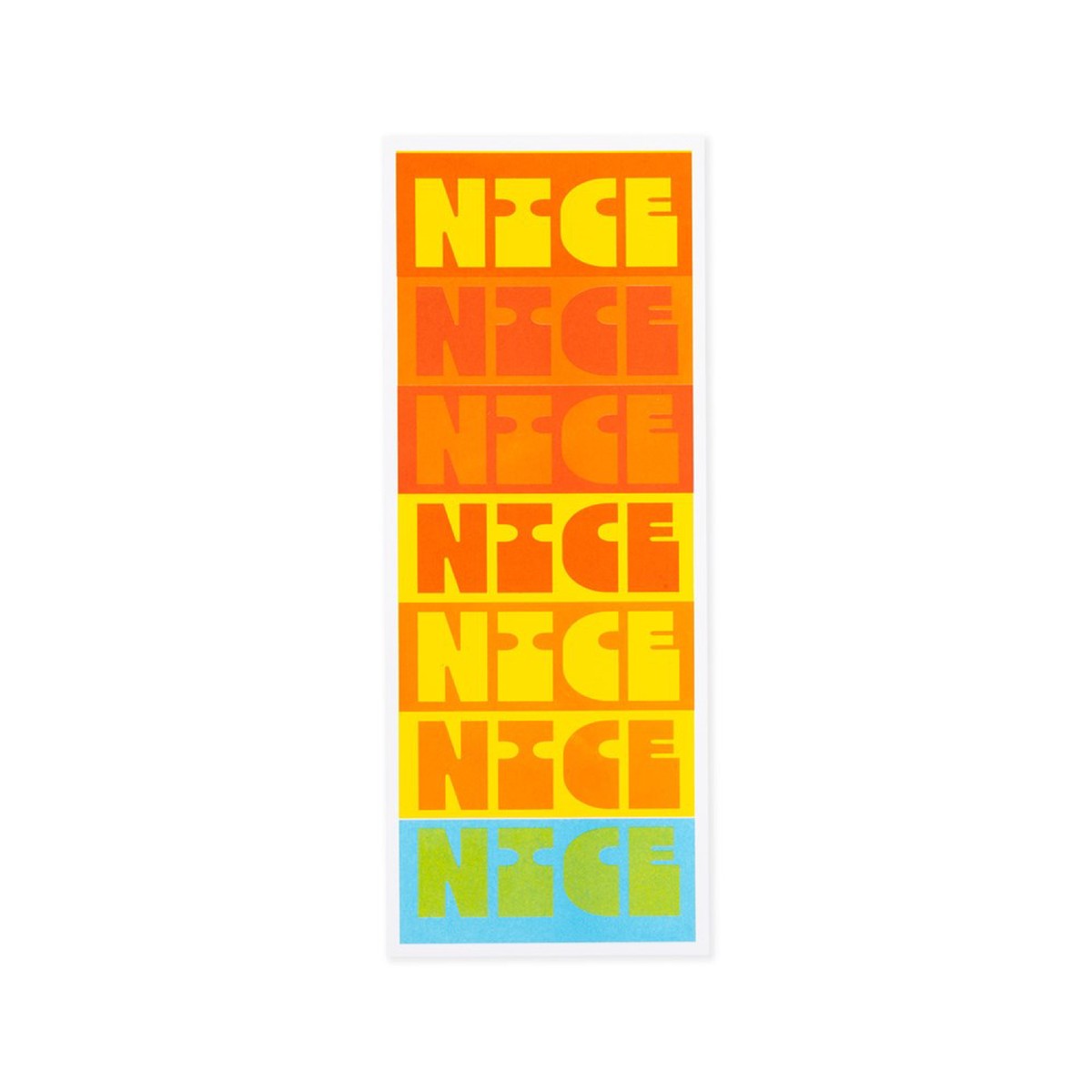 Aw Riso Print Nice Nice Nice