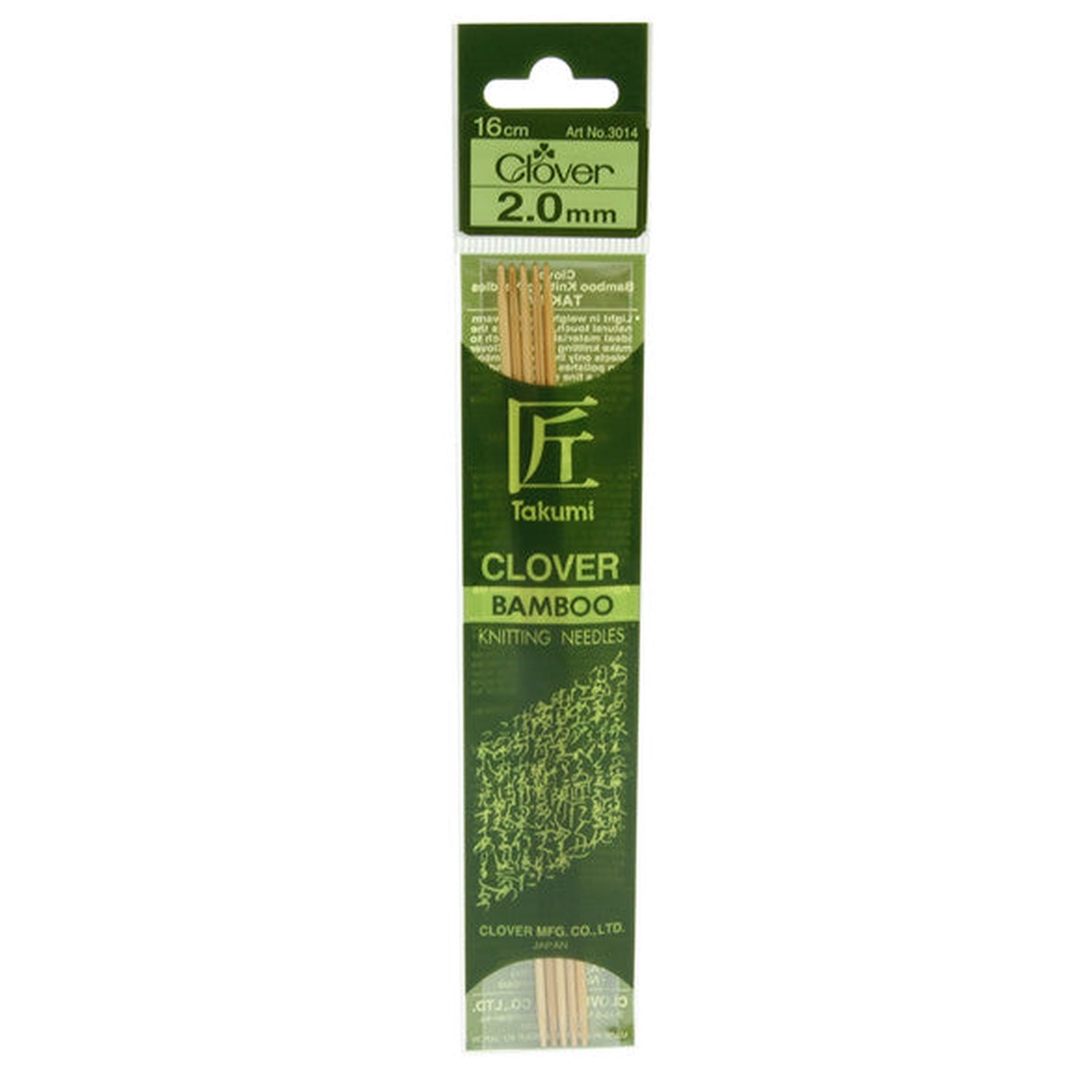 Clover Takumi Bamboo Knitting Needles