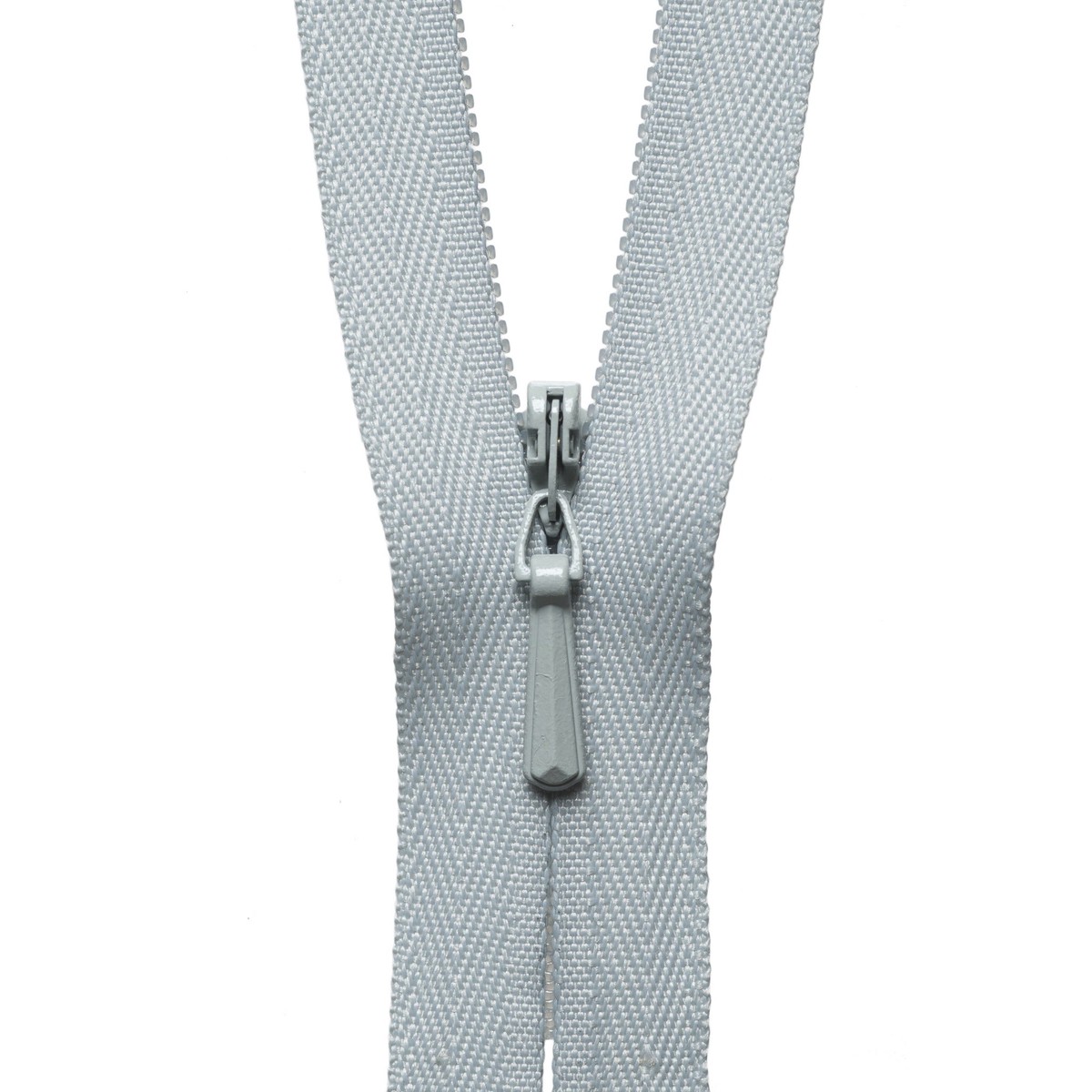Concealed Zip - 56Cm - Pale Grey