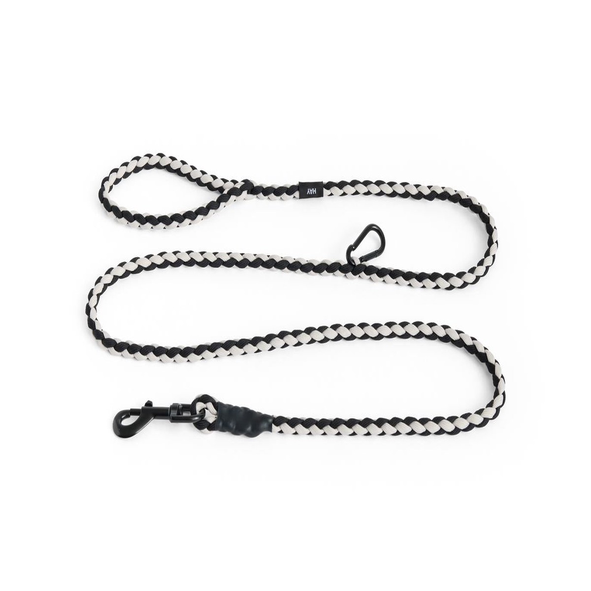 Dog Leash - Braided Adjustable Redblue