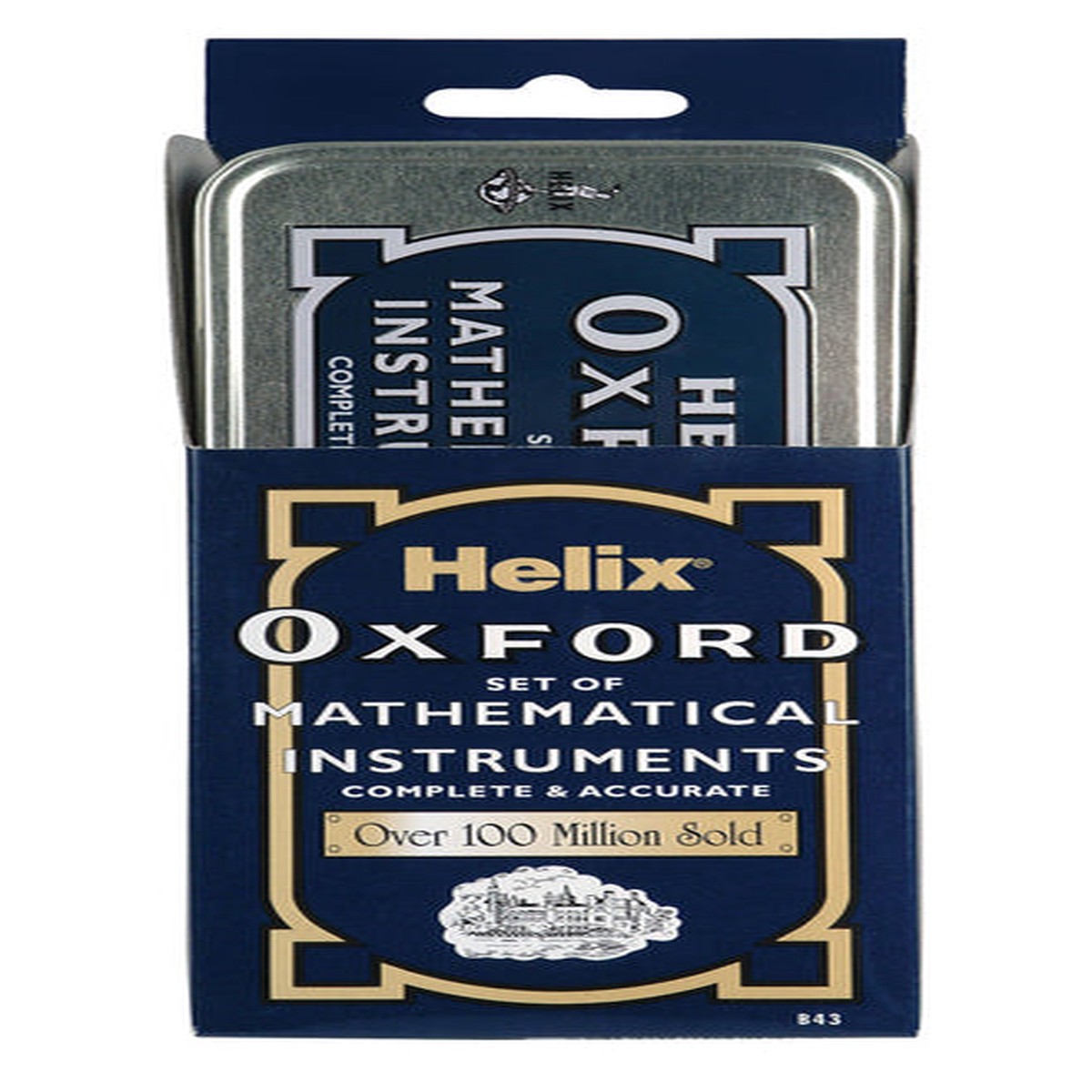Helix Oxford Maths Set In Tin
