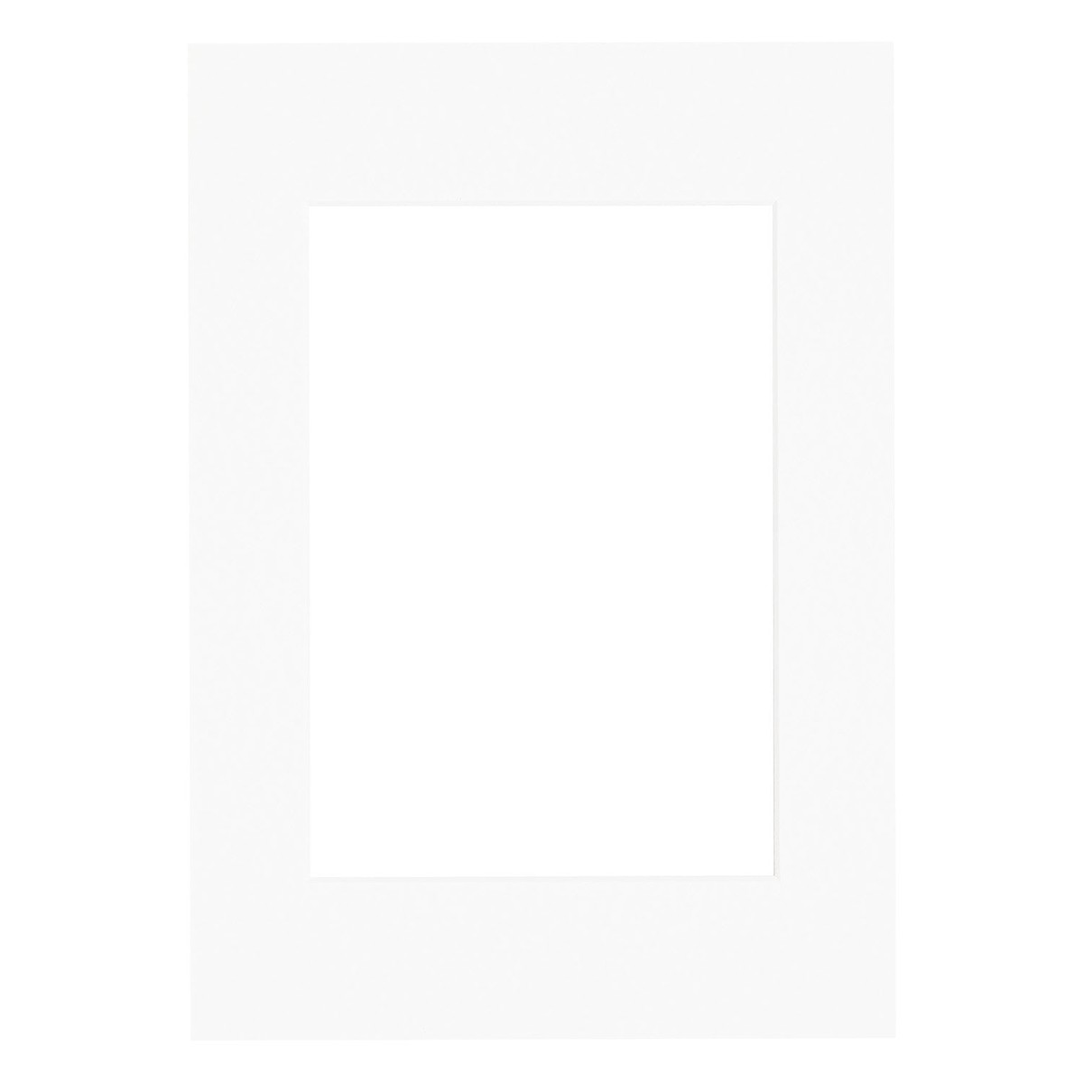 Mount To Fit - A4 Frame Fits A5 Print Black