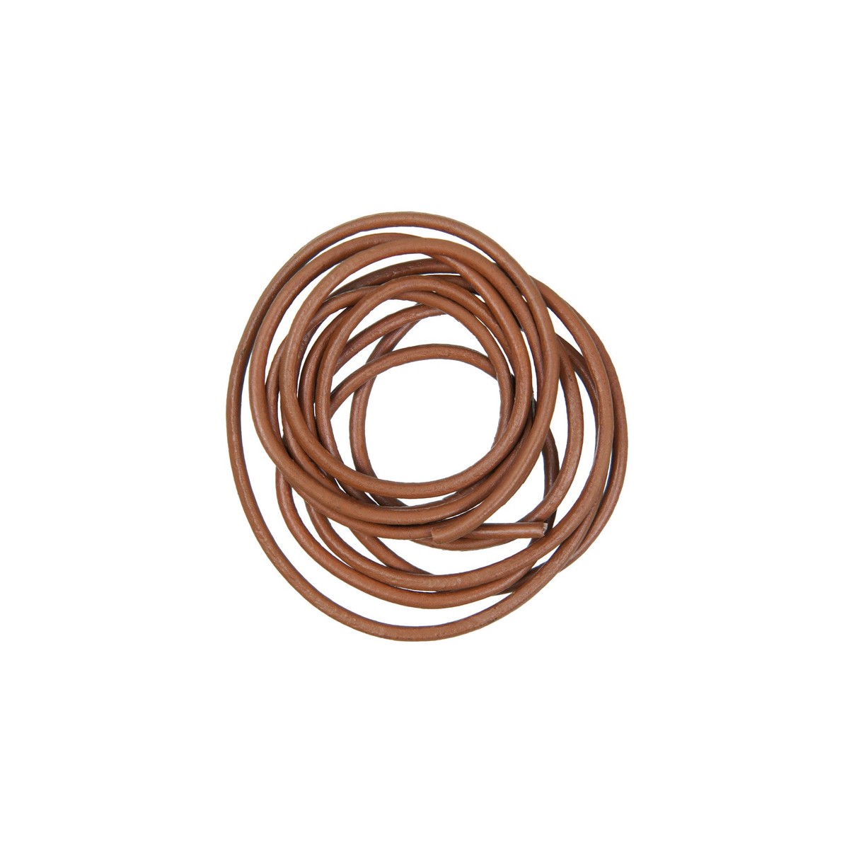 Rico - Leather-Cord Lg Brown 15Mm-1M