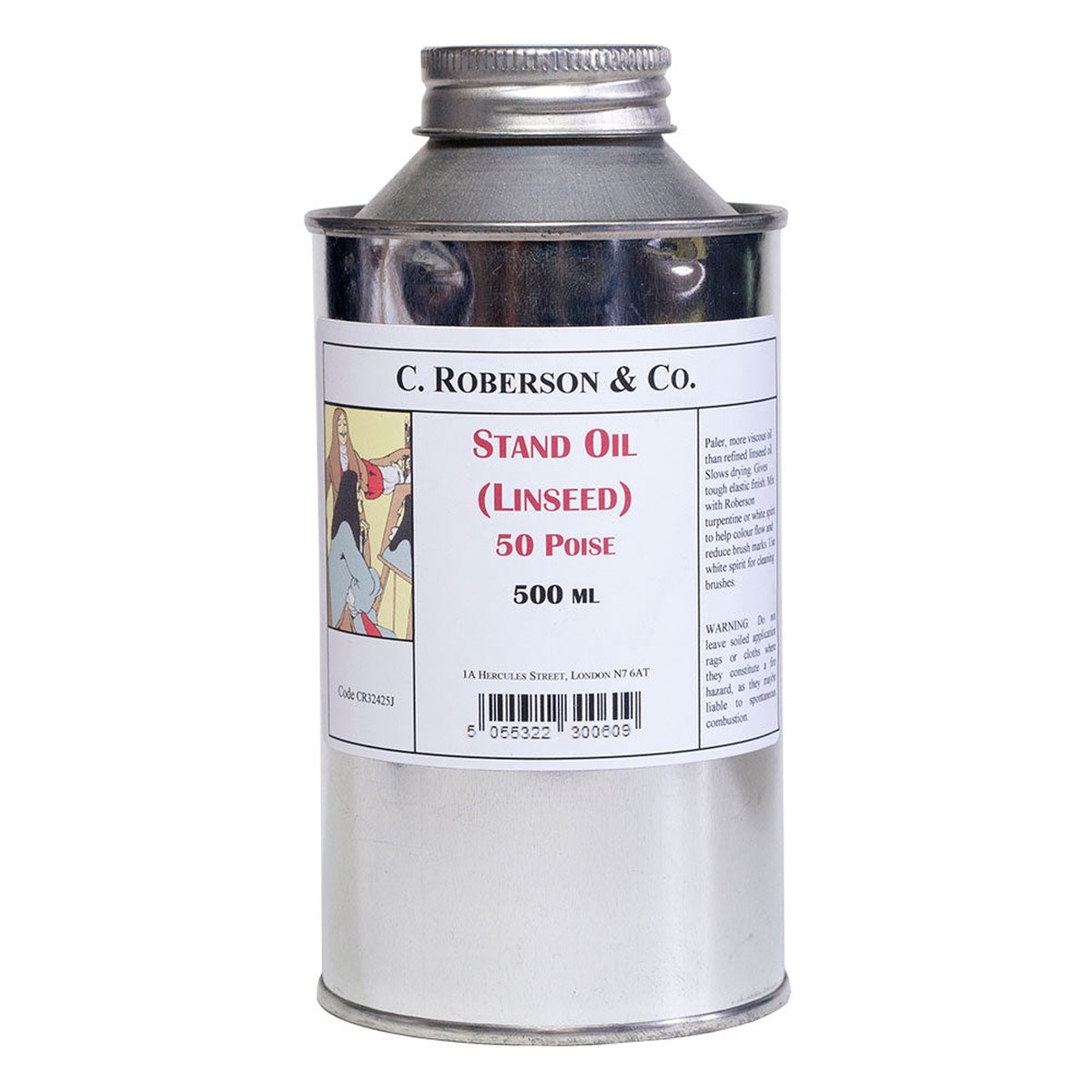 Roberson Linseed Stand Oil 500 Ml
