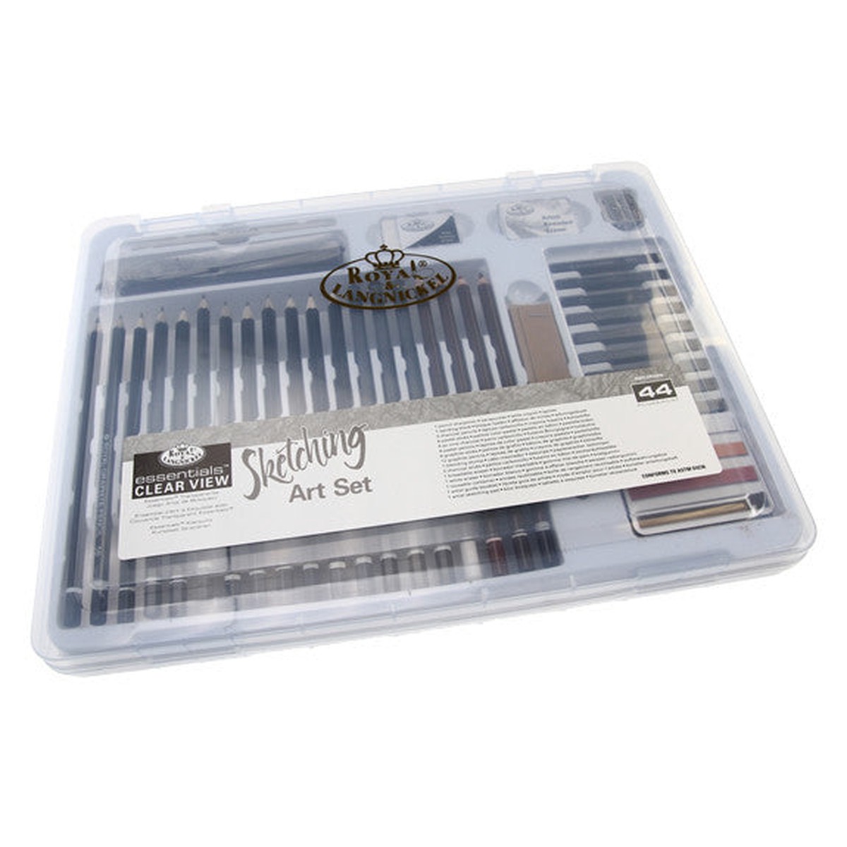 Royal Large Clear Case Art Sets – Sketching