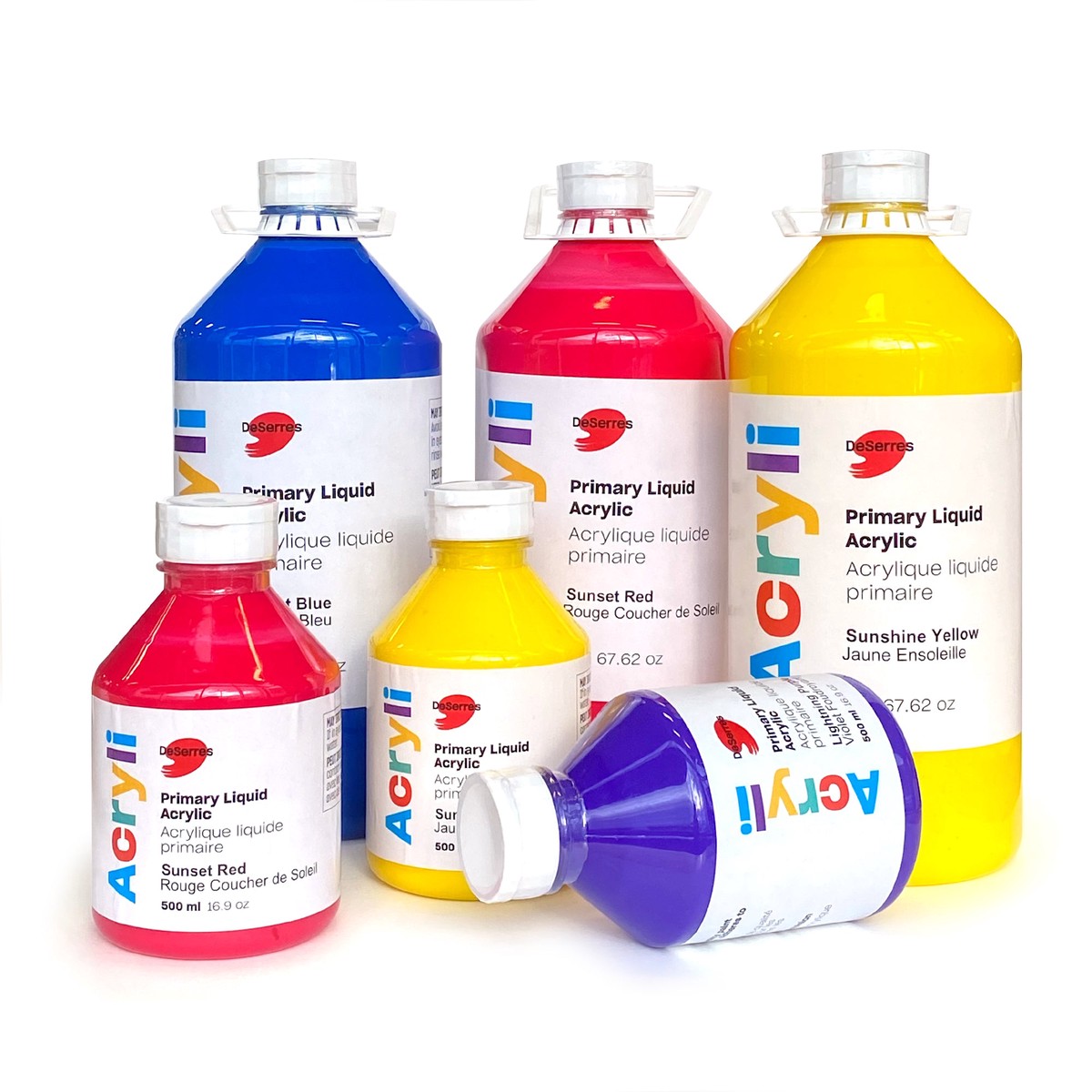 Acryli Primary Liquid Acrylic - Sunshine Yellow SunshineYellow2L