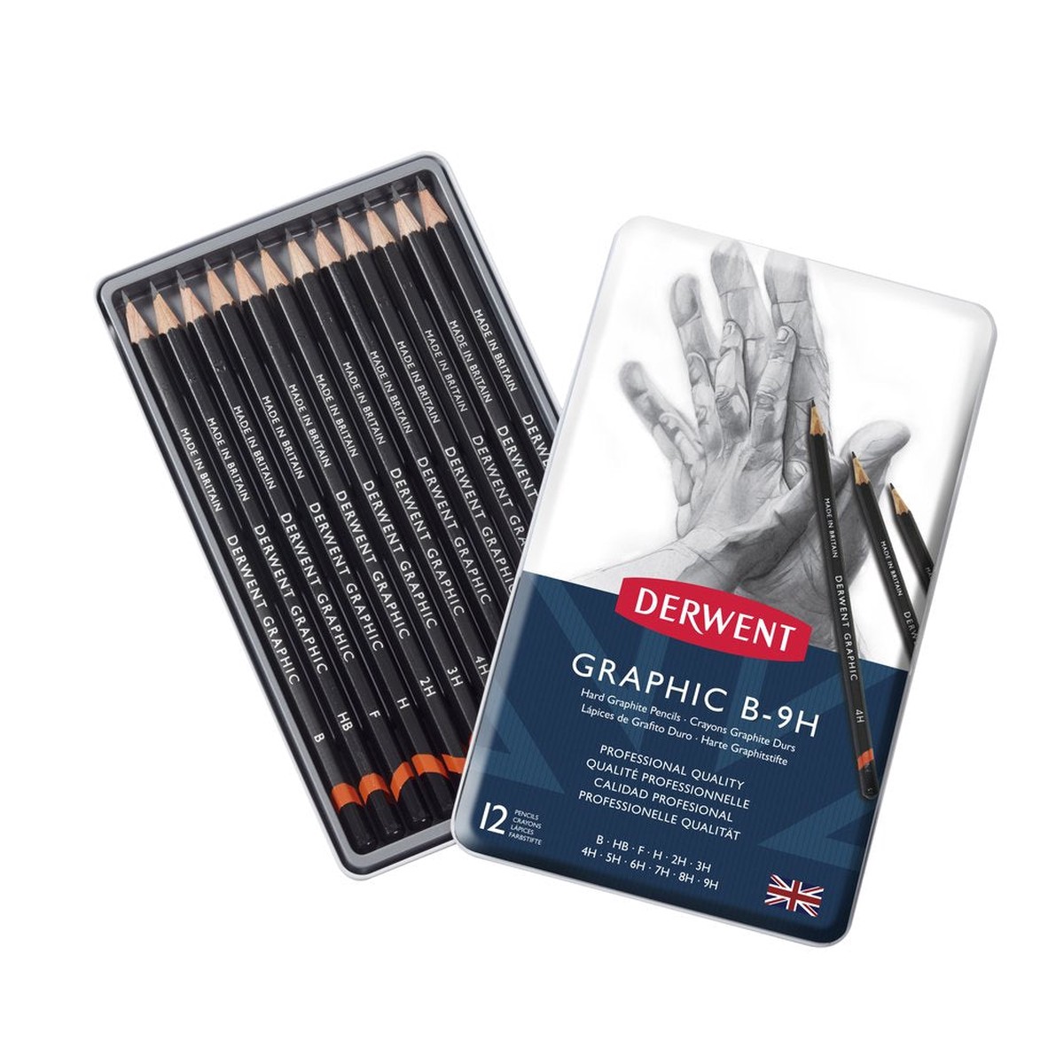 Derwent Graphic Tin B-9H
