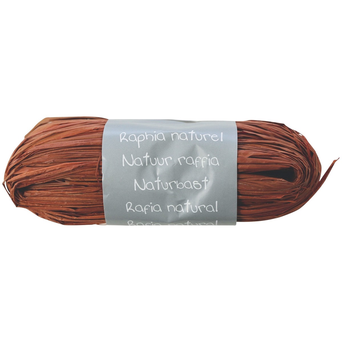 Natural Raffia Ball 50G Chocolate