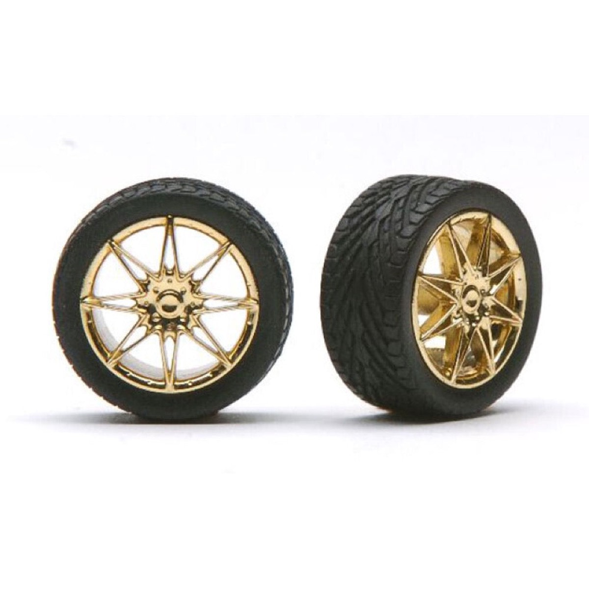 Pegasus 1256 124 Diamantes Rims WTires Gold For Scale Models