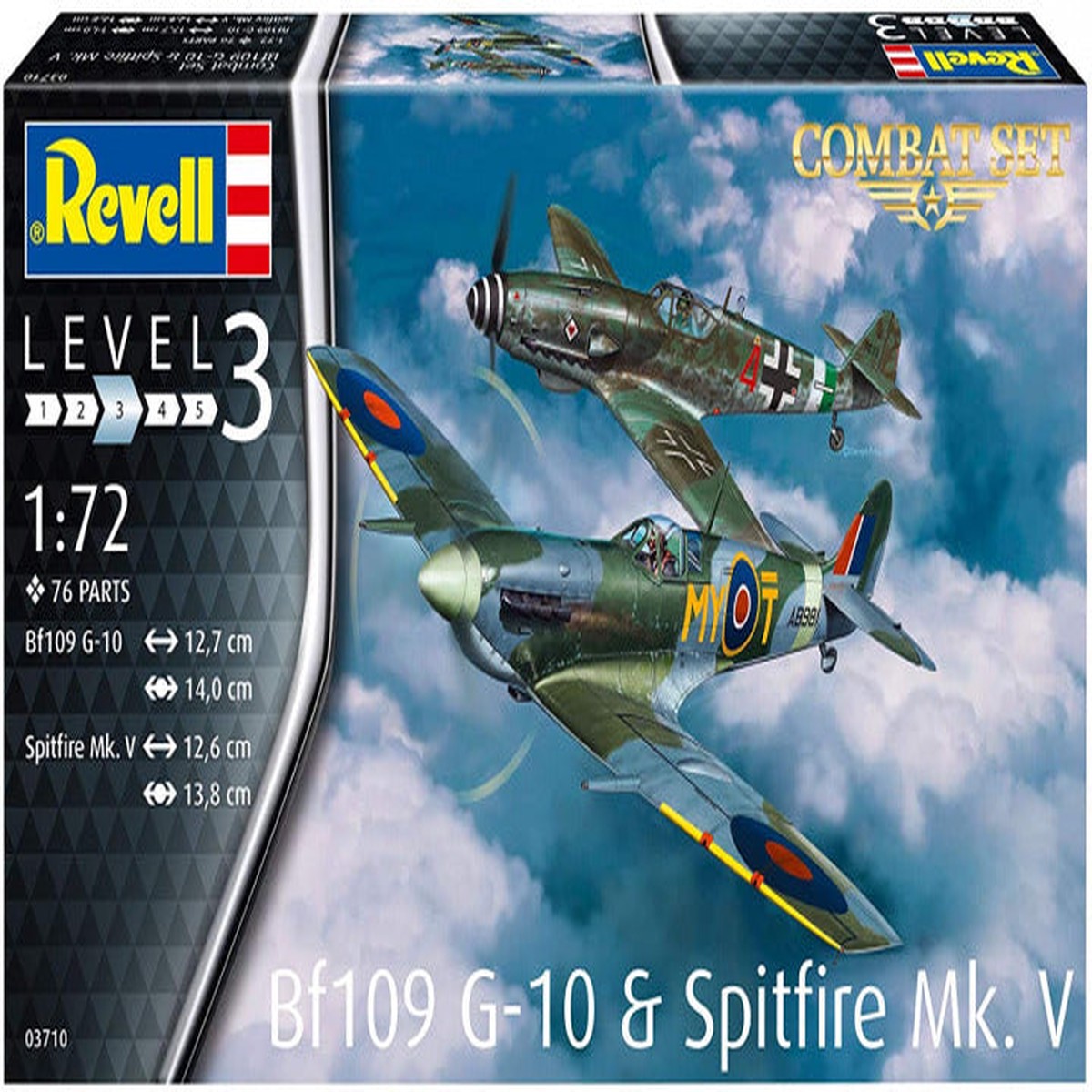 Revell Bf109G-10 Spitfire MkV - Combat Set