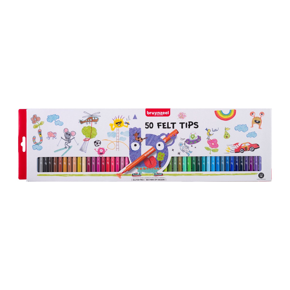 Bruynzeel Felt Tips Set 50
