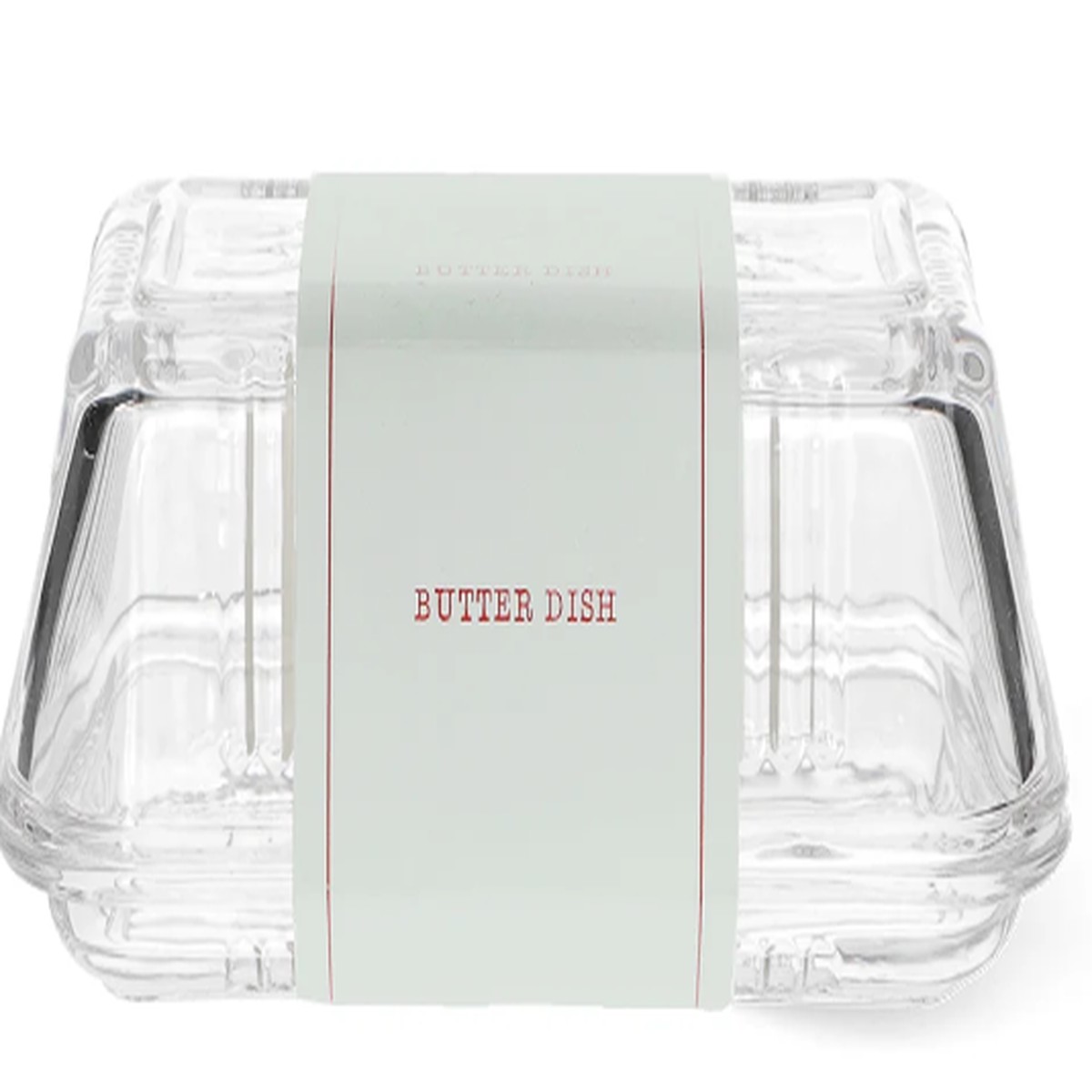 Glass Butter Dish