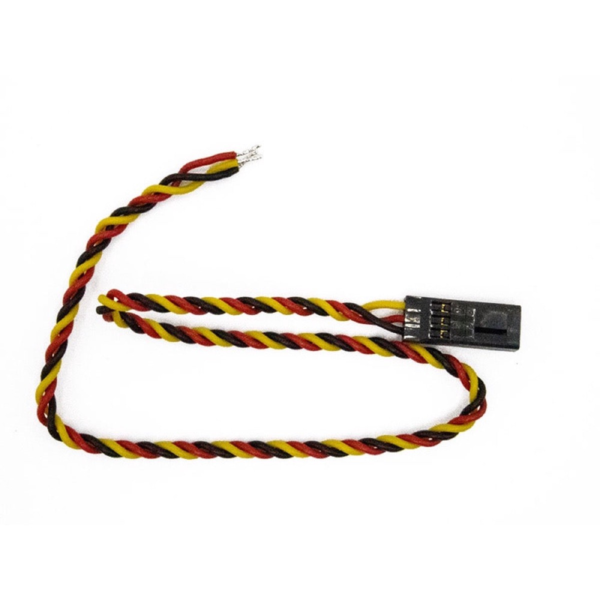 Hitec Hrc54607 Twisted Heavy Duty Gold Pin Servo Connector