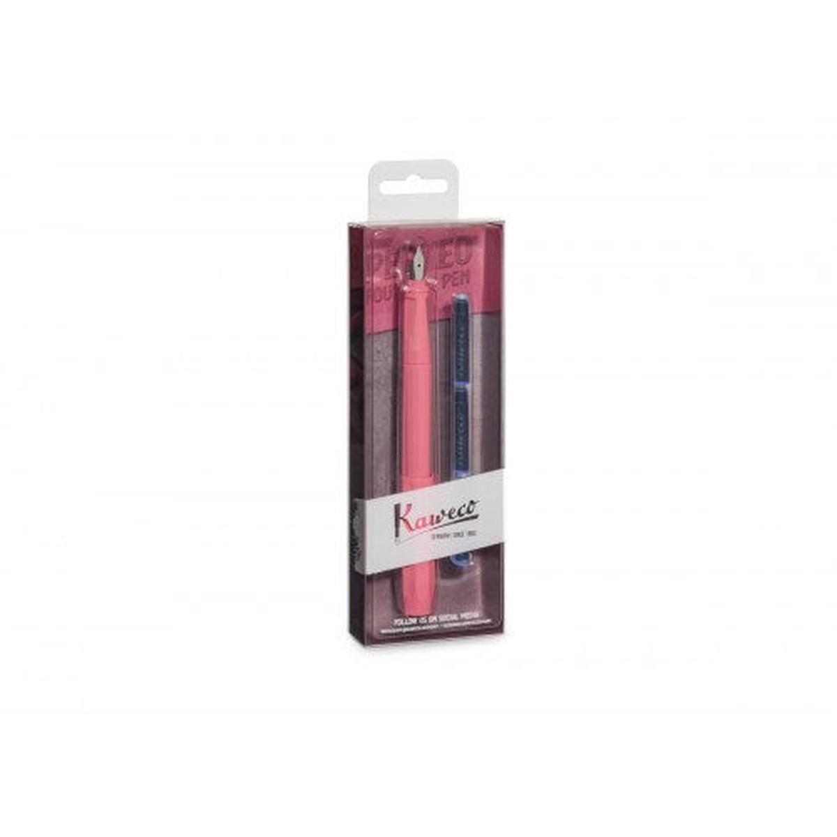 Kaweco Perkeo Fountain Pen Pack - Peony Blossom - M