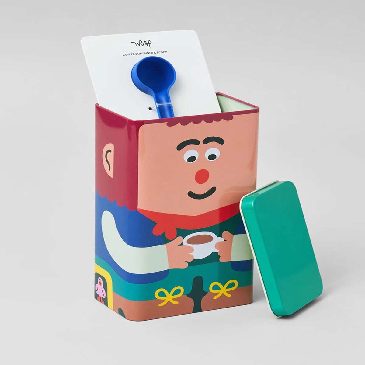 Lil Guy And Coffee - Coffee Tin