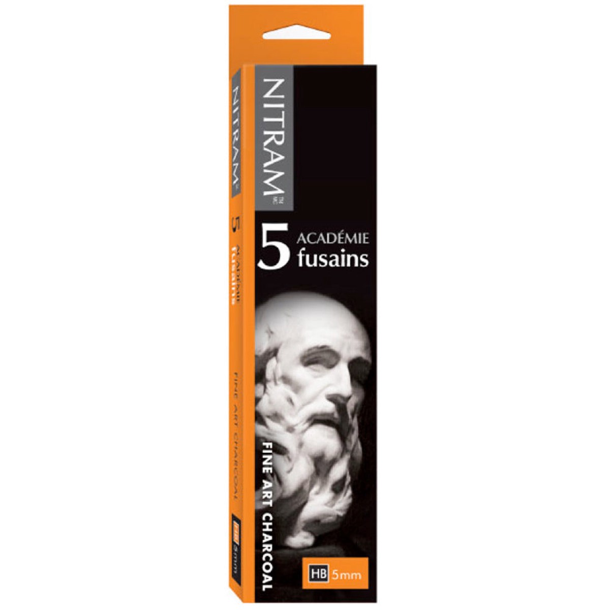 Nitram - Charcoal Hb (Medium) 5Mm X 5