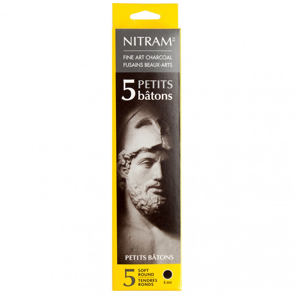 Nitram - Petits Btons - Extra Soft Round 6Mm X 5