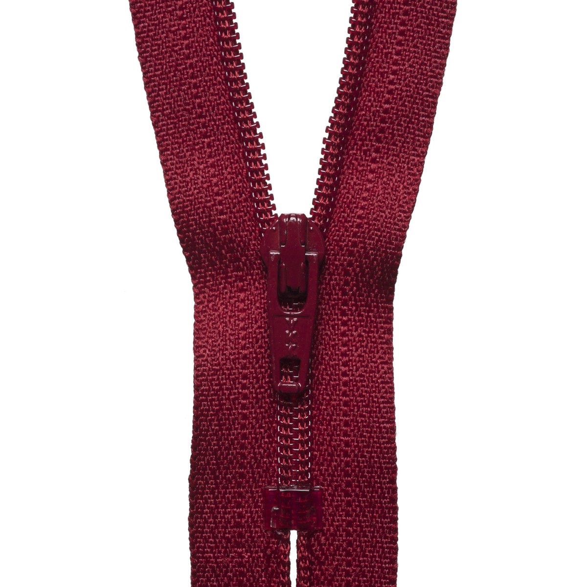 Nylon Dress And Skirt Zip - 56Cm - Scarlet Berry