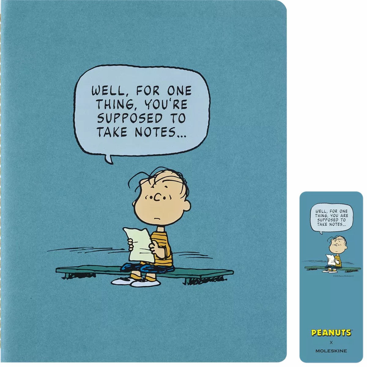 Peanuts Xl Single Cahier Notebook – Linuslinus (Ltd Edt)