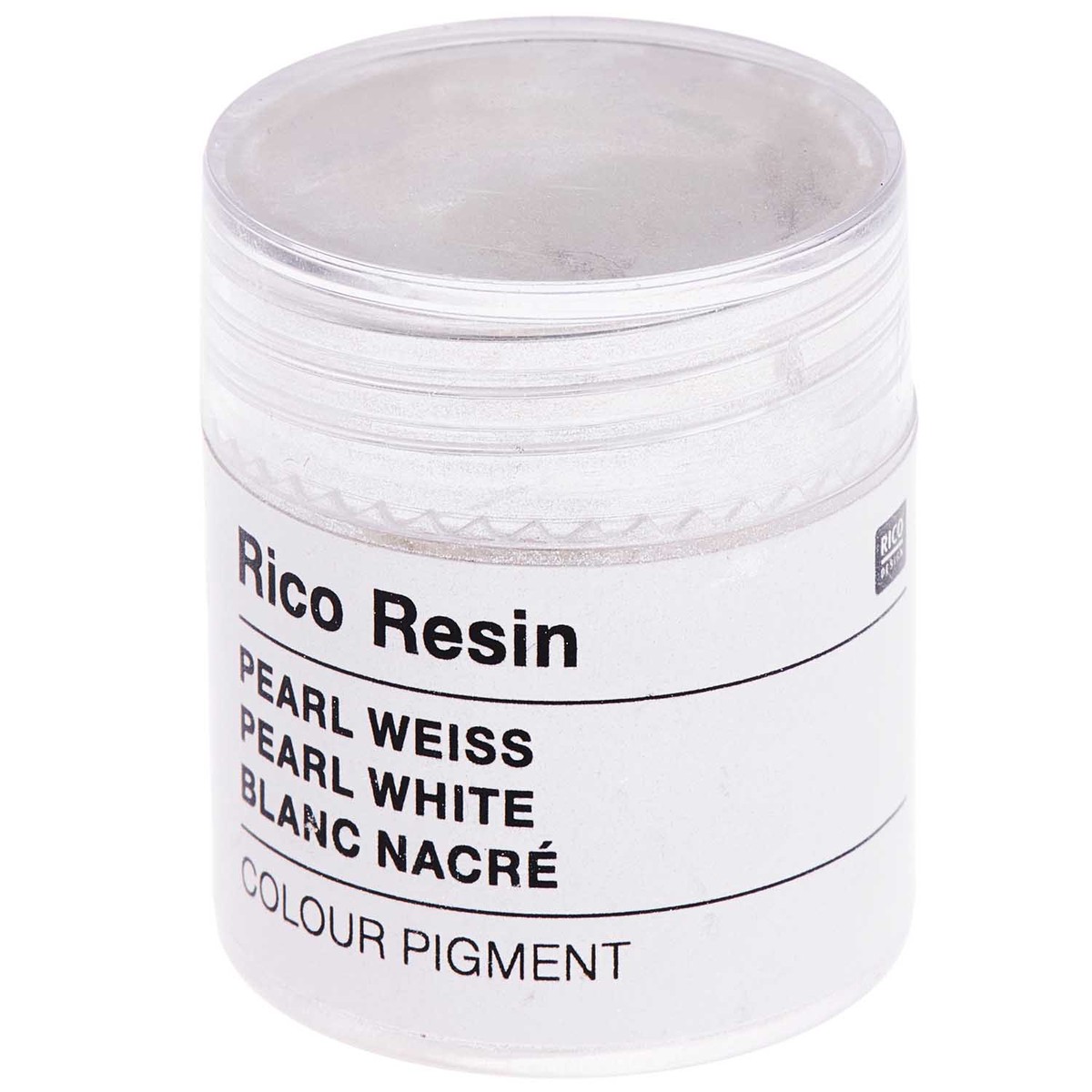 Rico – Colour Pigment For Resin – Pearl – 3G White