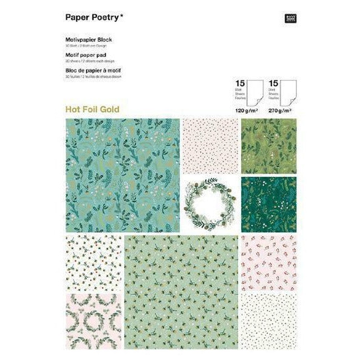 Rico – Paper Pad Classical Christmas