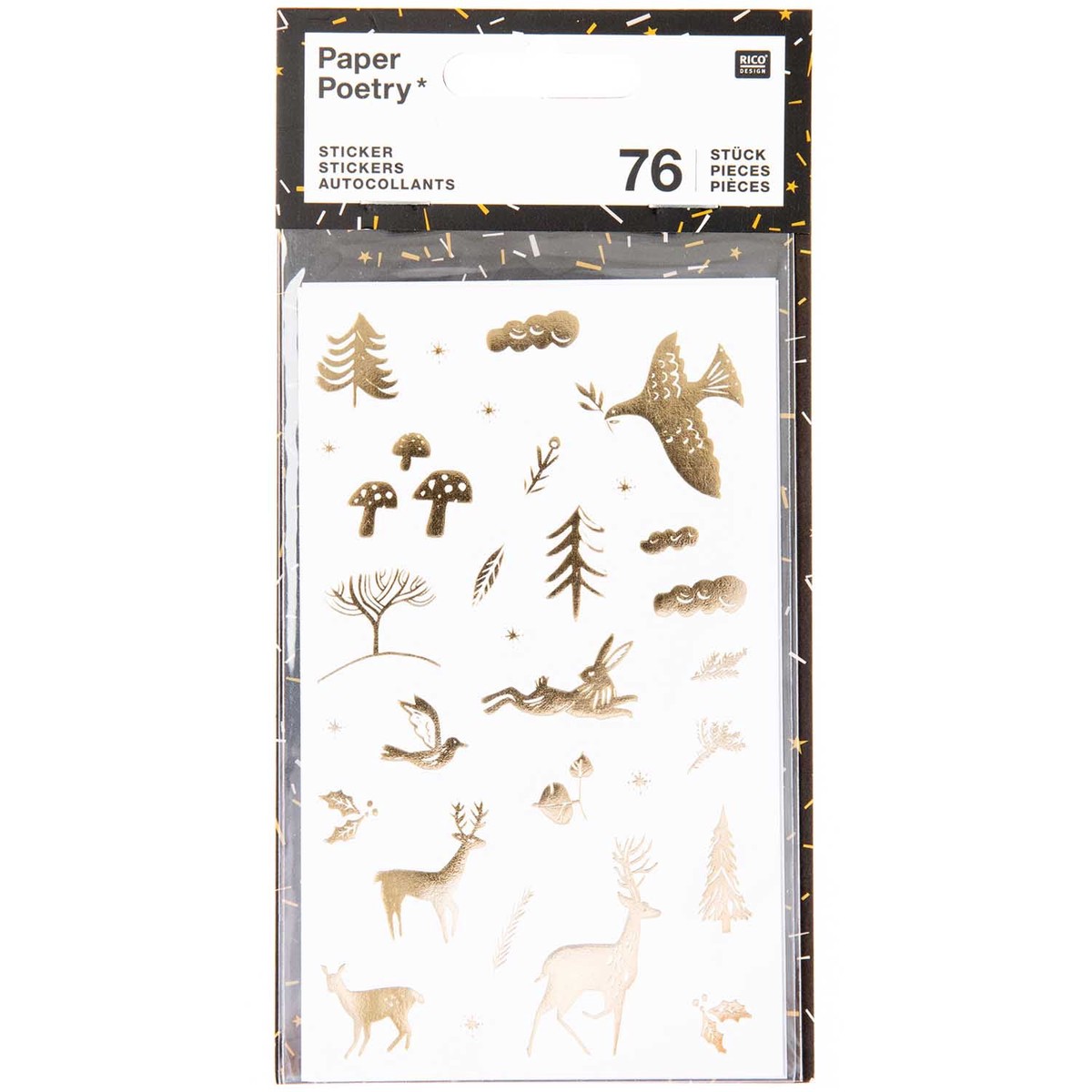 Rico Stickers Nostalgic White