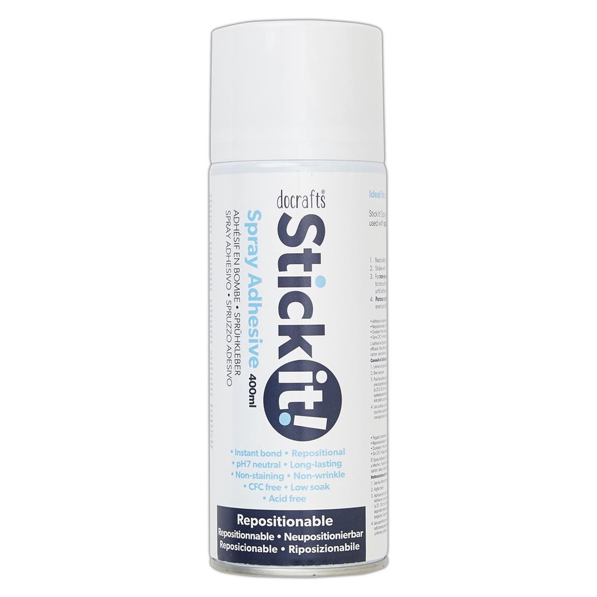 Spray Adhesive Repositionable (400Ml)