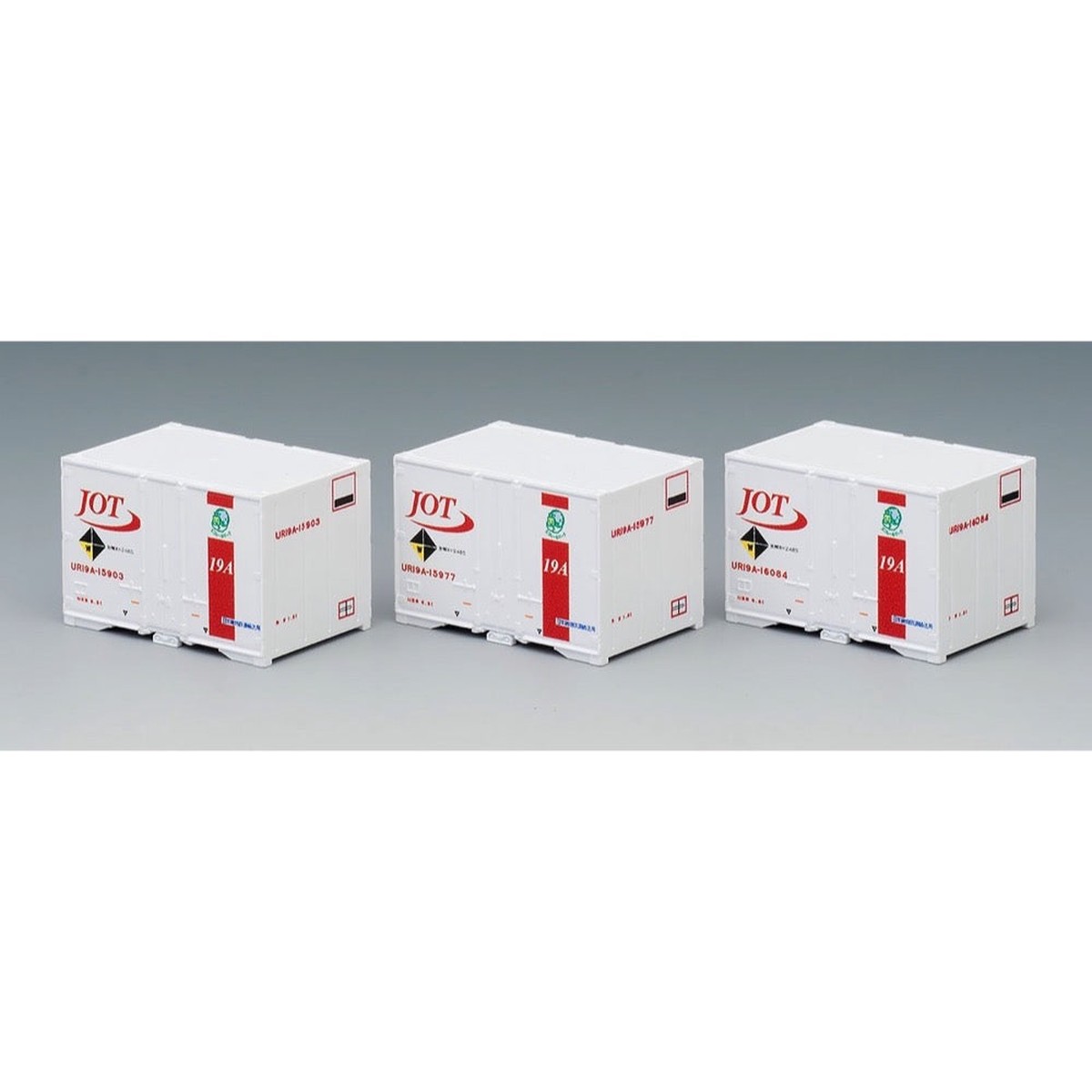 Tomix 3167 N Ur19A-15000 Type Container (Nippon Oil Transport Red 3 Pieces)