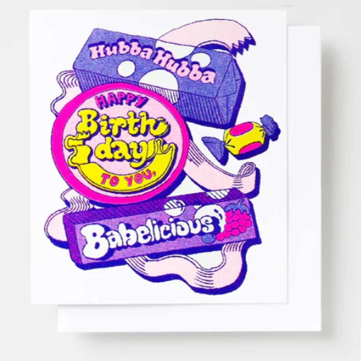 Yow Riso Card - Hubba Hubba Babelicious