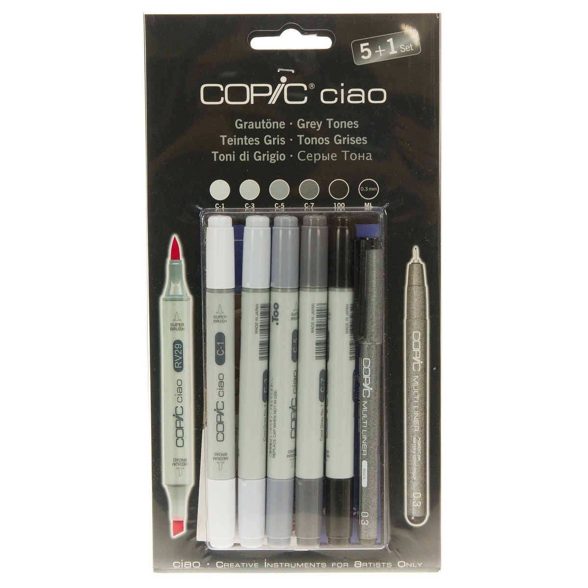 Copic Ciao 51 Grey Tones