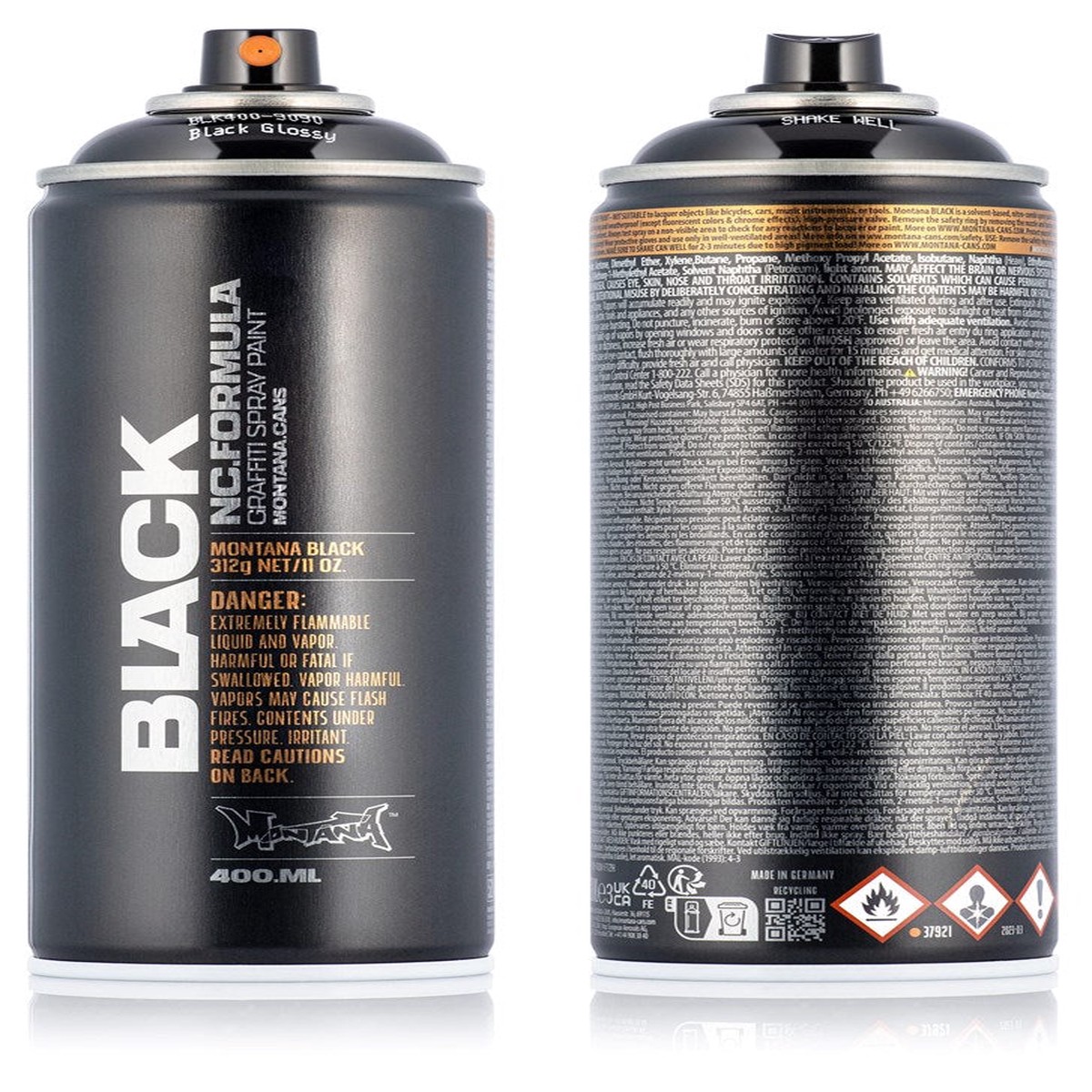 Montanablack Glossy Black 400Ml