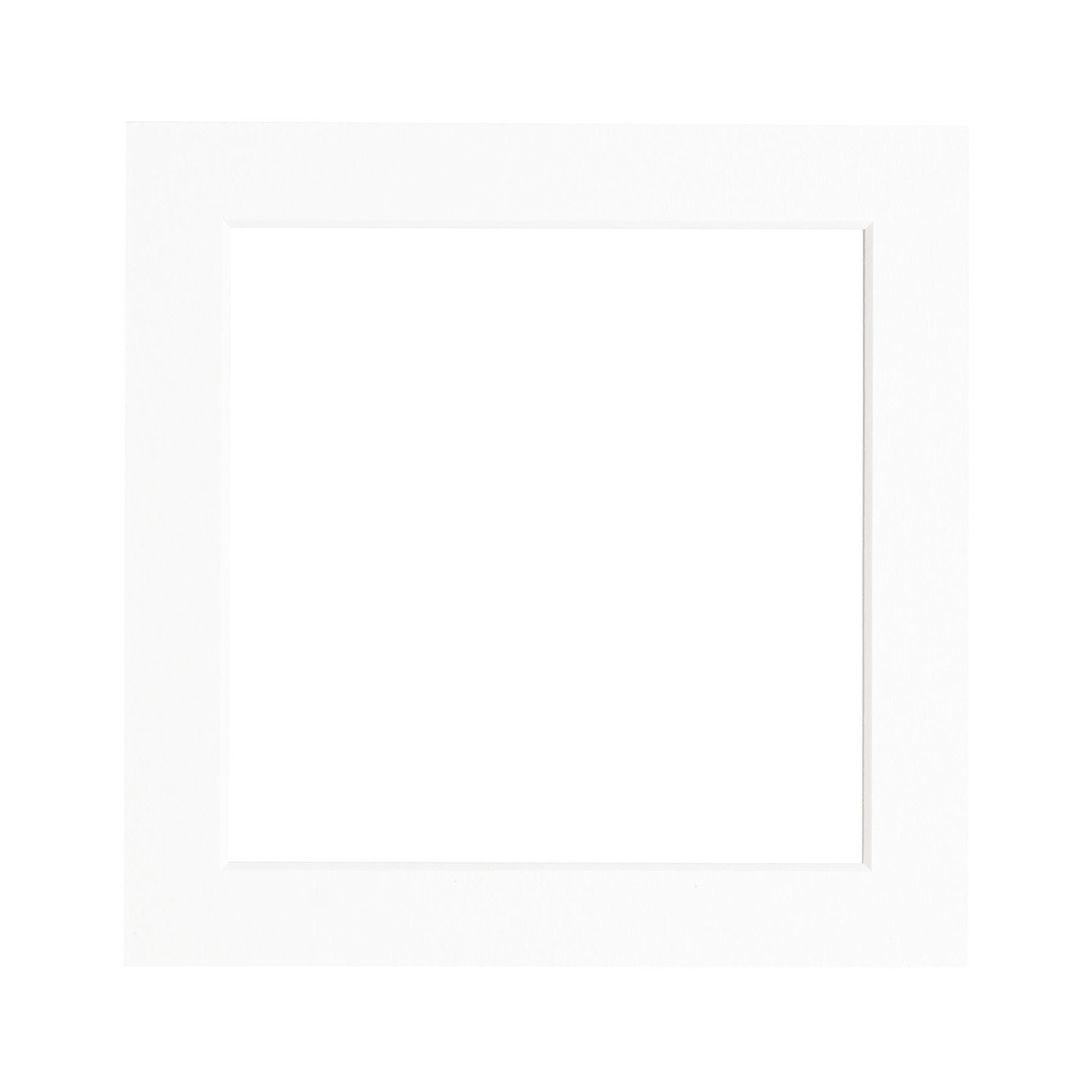 Mount To Fit – 6 X 6 Frame – White ApertureApprox114 Mm