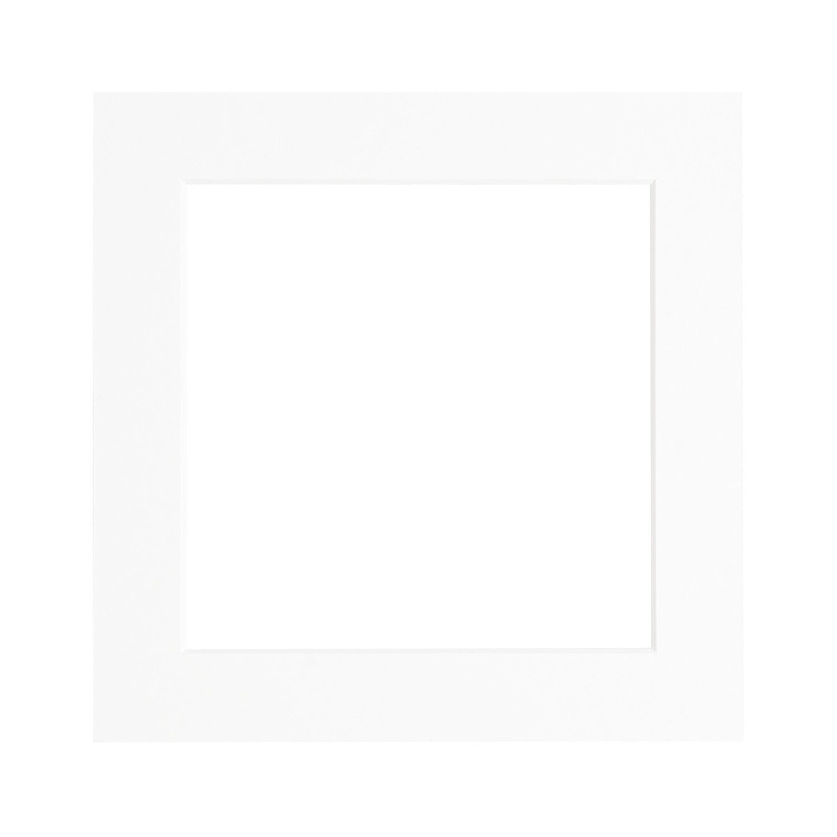 Mount To Fit - 7 X 7 Frame - White ApertureApprox127 Mm