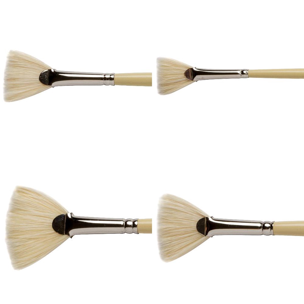 Pro Arte - Series E - Fan Brushes- Hog 2