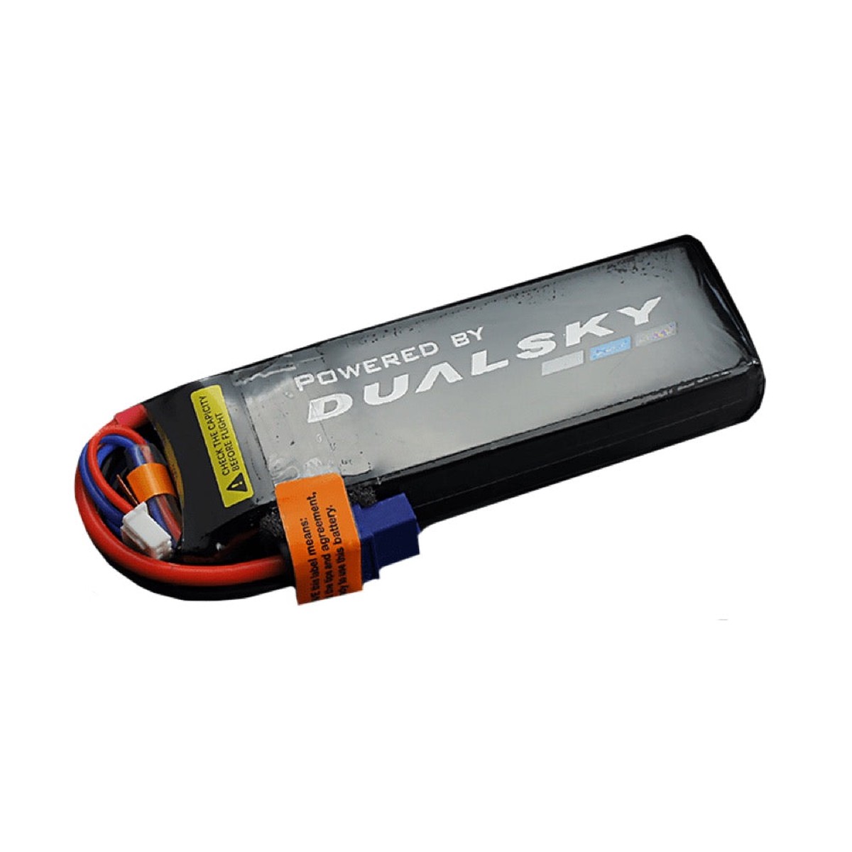 Dualsky Dsb31800 1300Mah 2S 74V 50C Hed Lipo Battery With Xt60 Connector