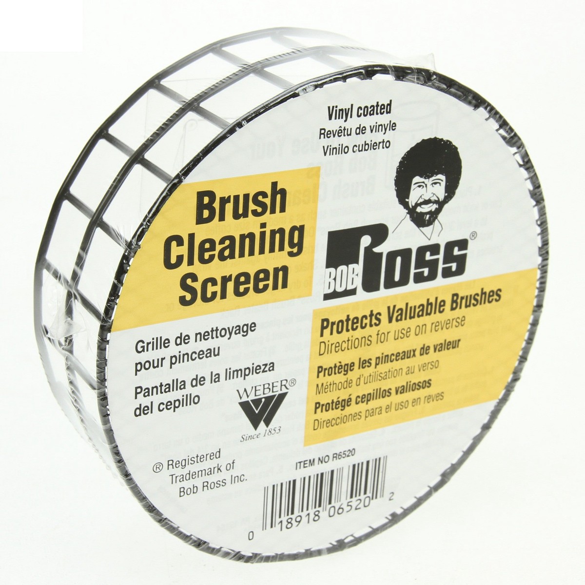 Bob Ross Brush Cleaning Screen