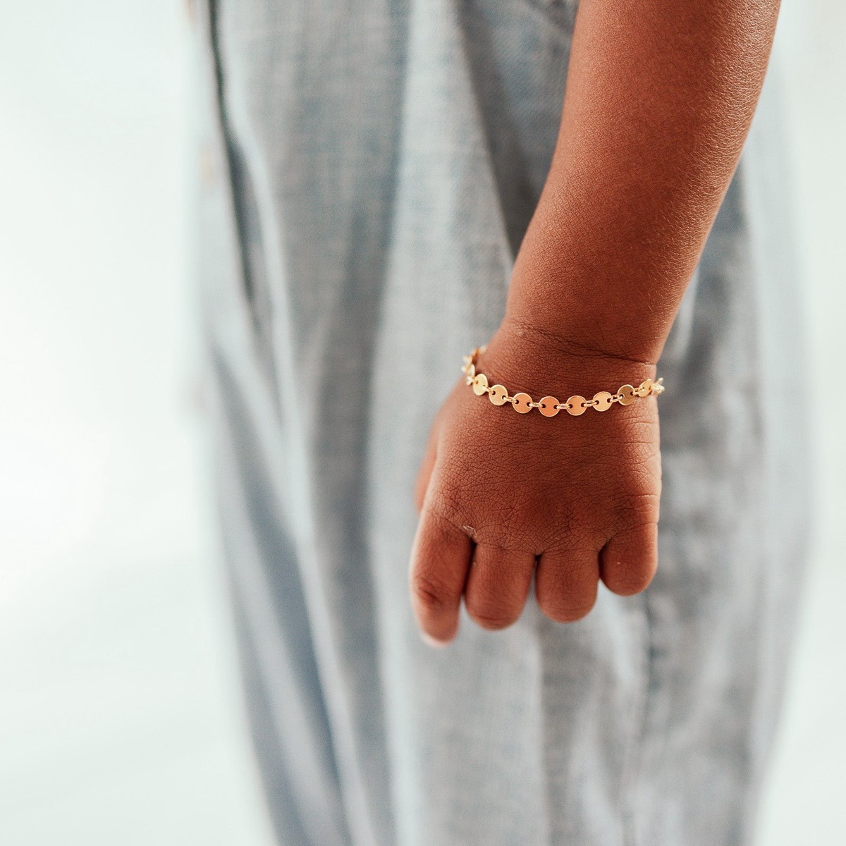Mini Arabella Sequin Bracelet GoldFill