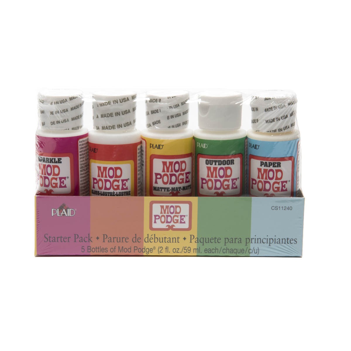 Mod Podge Starter Set 5 Oz59Ml