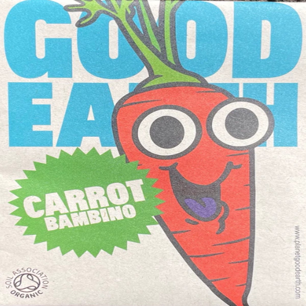 Organic Seeds Carrot Bambino