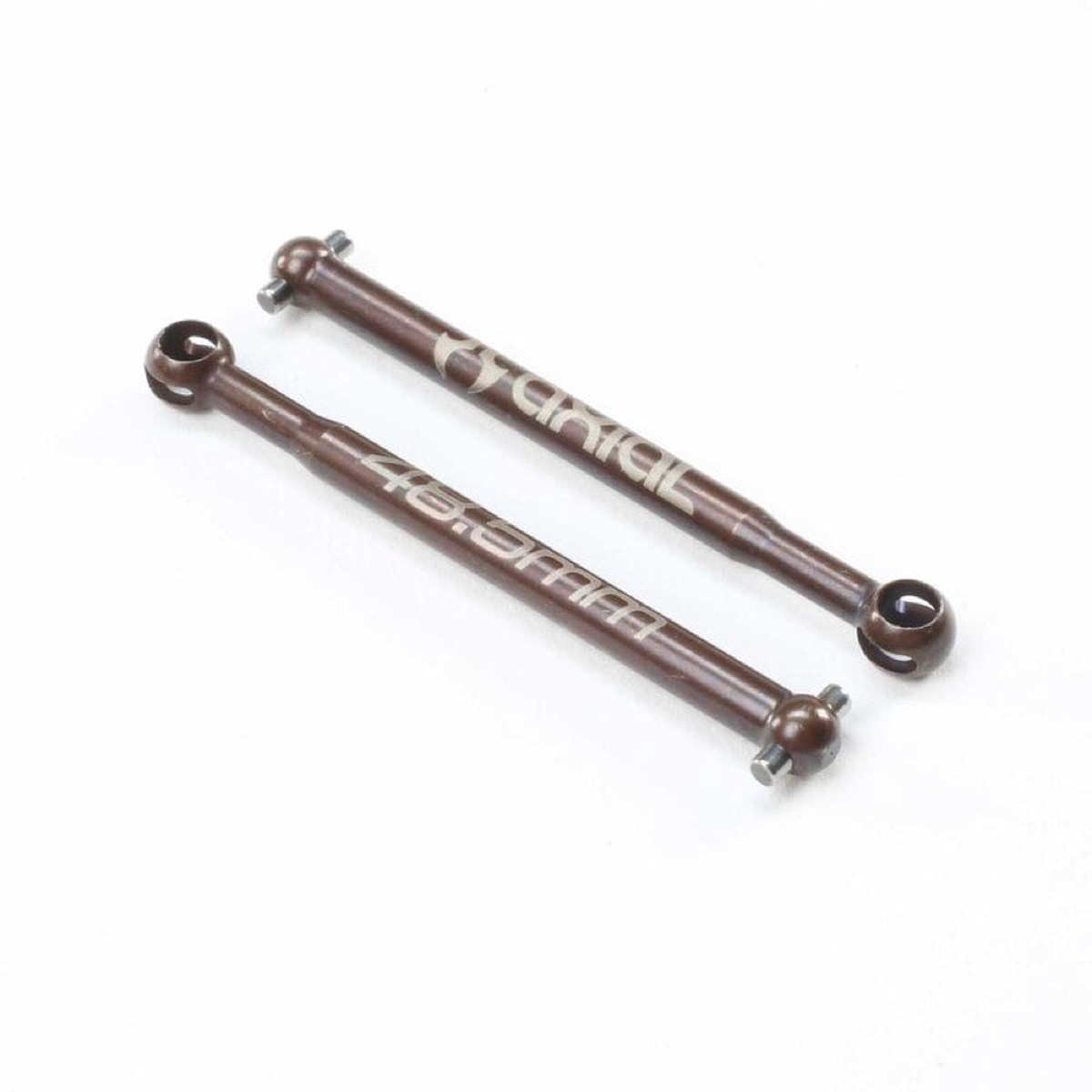 Axial Axi31625 Yeti Can Am Steel Front Axle Shafts 2Pcs