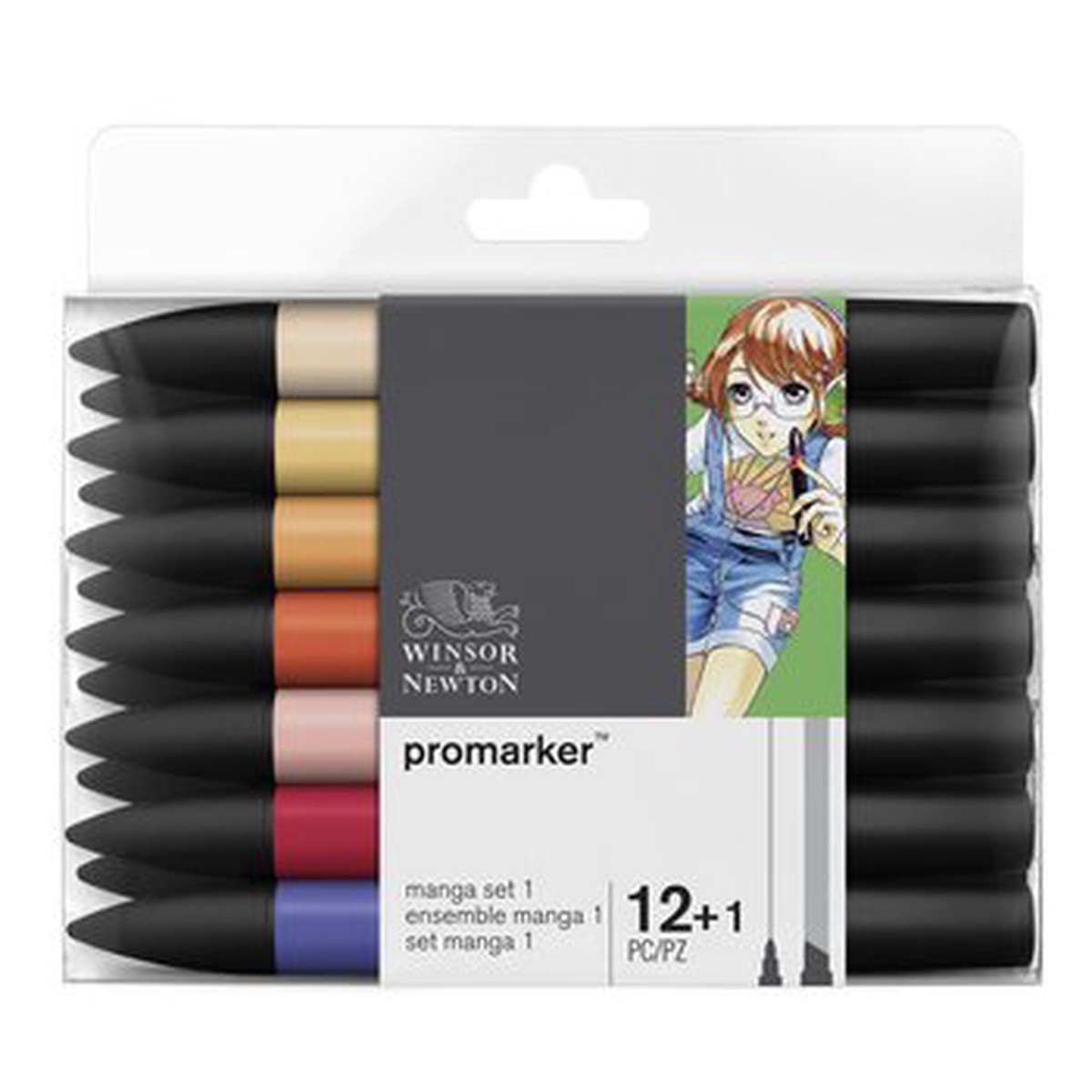 WN Promarker 121Pce Manga Set 1