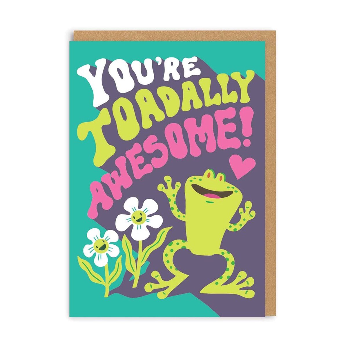 YouRe Toadally Awesome Greeting Card