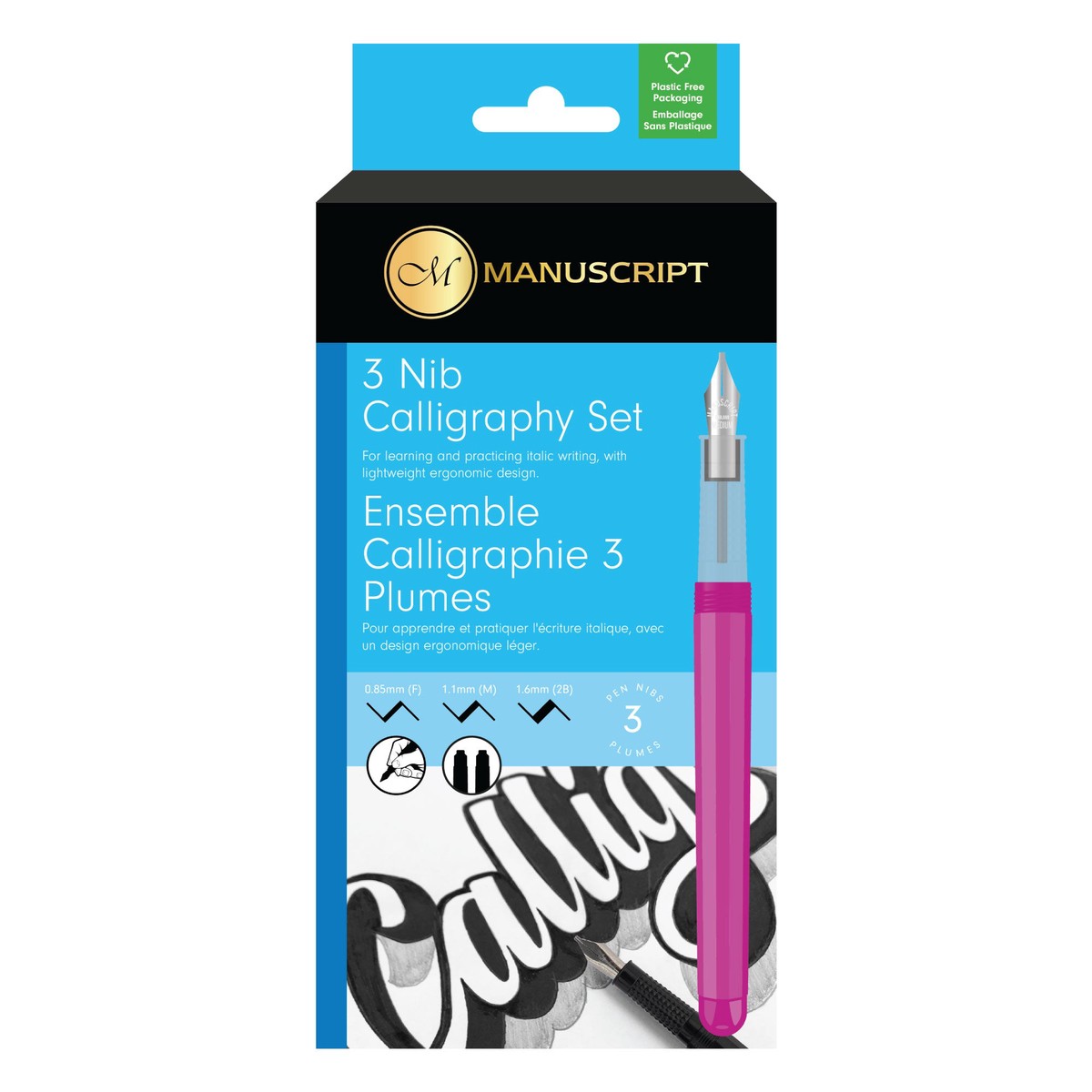 3 Nib Calligraphy Set