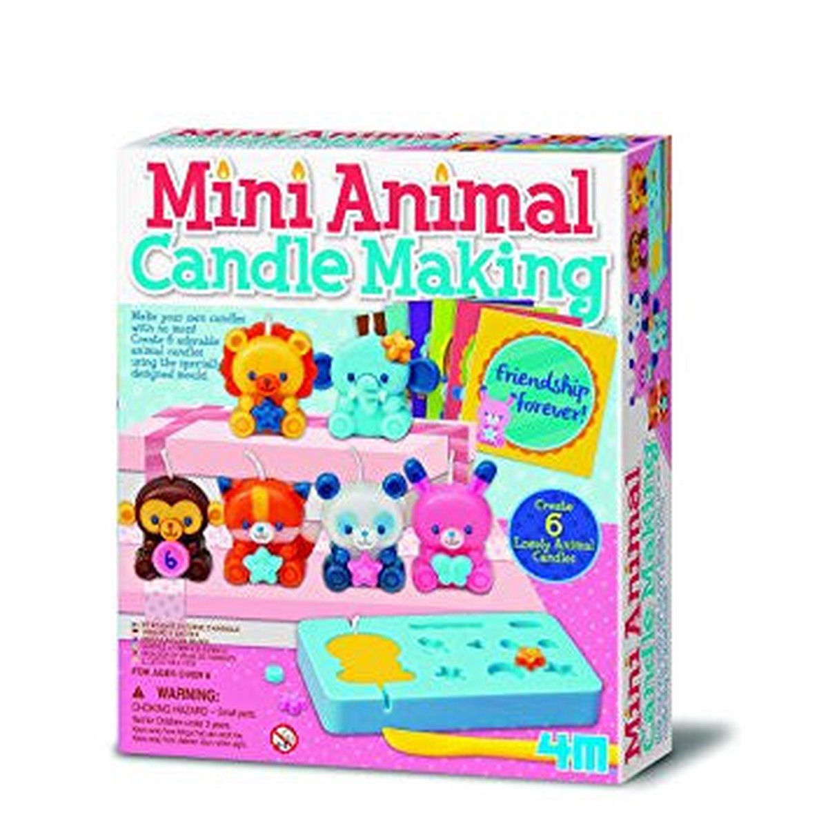4M Mini Animal Candle Making Kit
