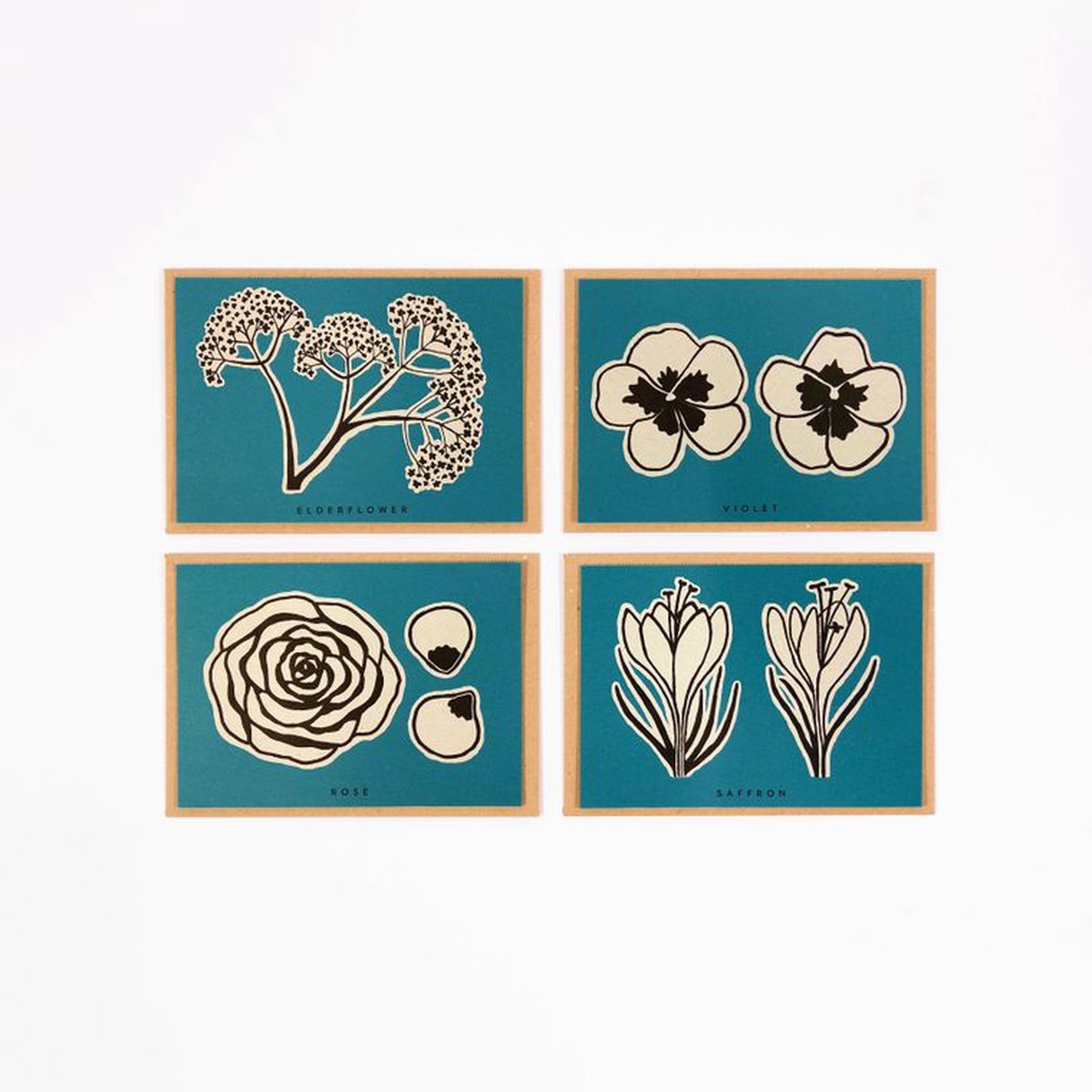 Flower Recipe Notecards ( )
