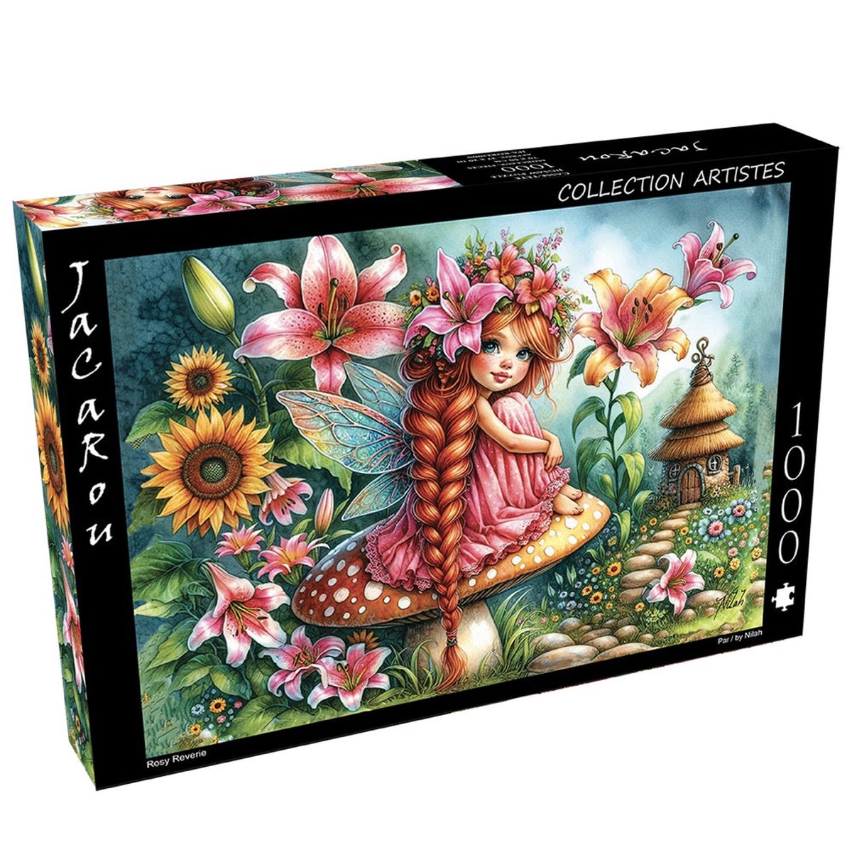 Jacarou Rosy Reverie 1000Pc Jigsaw Puzzle