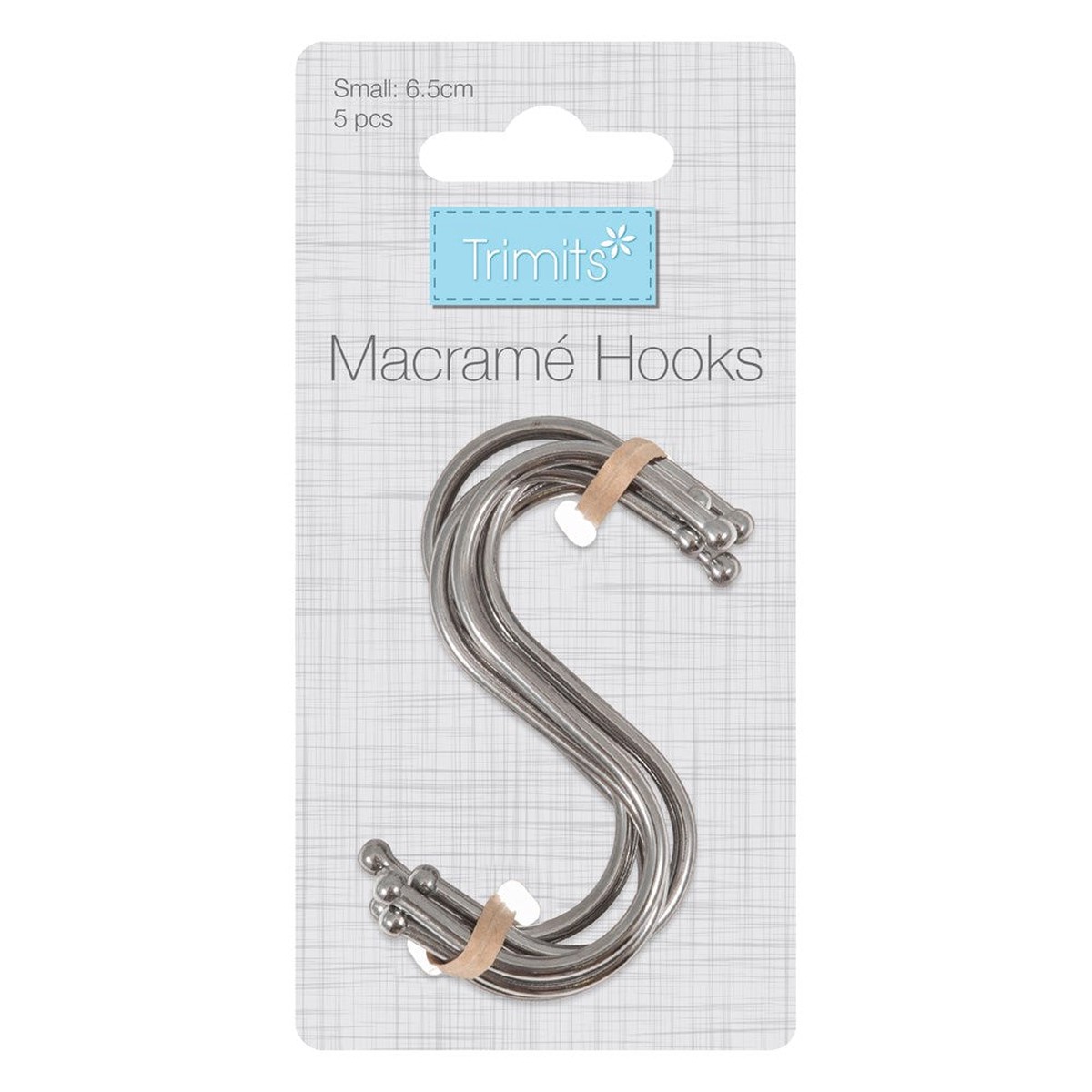 Macrame S Hooks - Small 65Cm