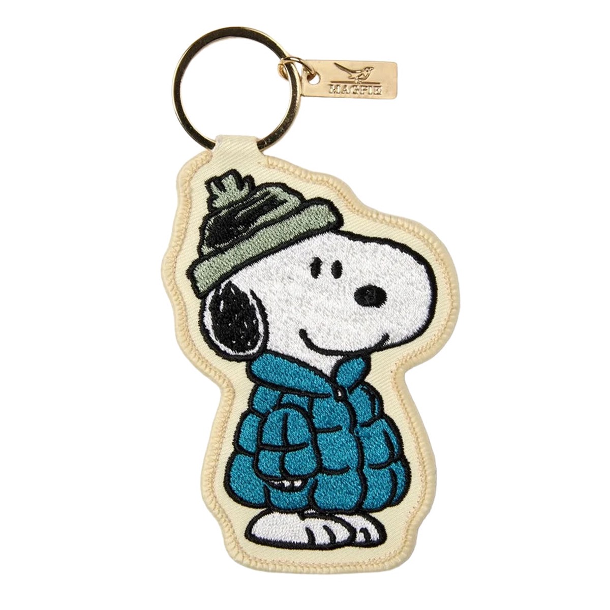 Magpie X Peanuts Key Charm Puffa