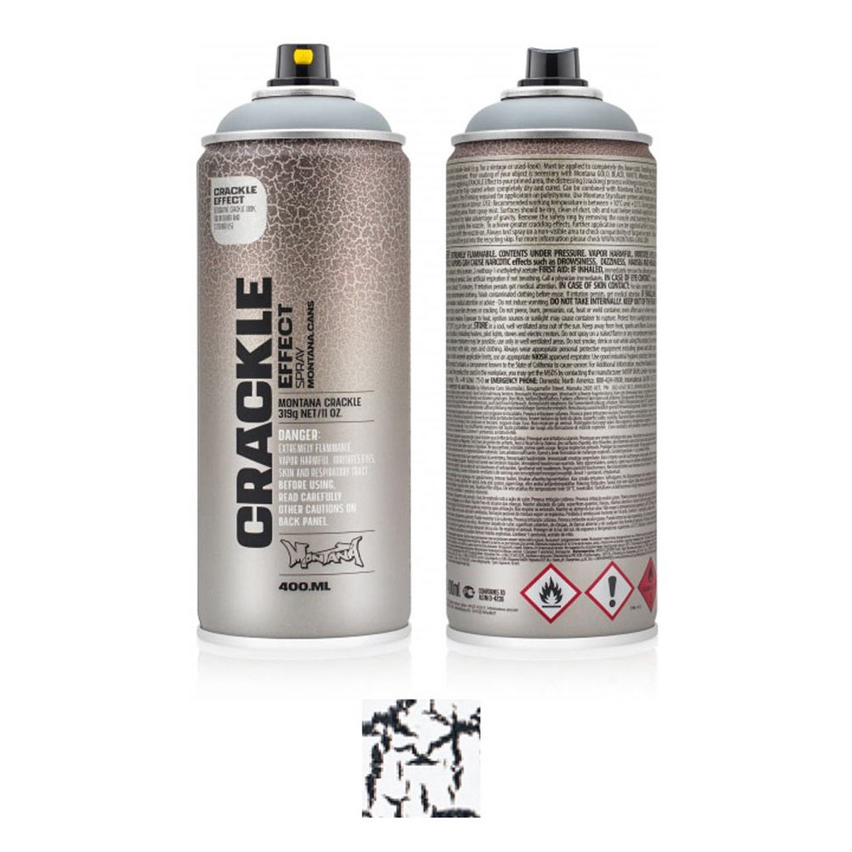 Montanagold 400Ml Crackle Effect Pure White