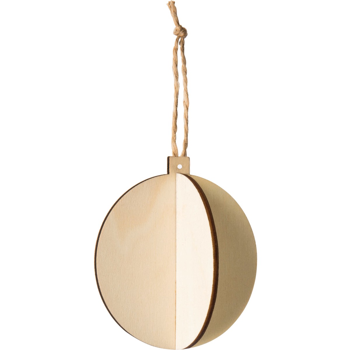 Rico Wooden 3D Baubles- 3 Pcs